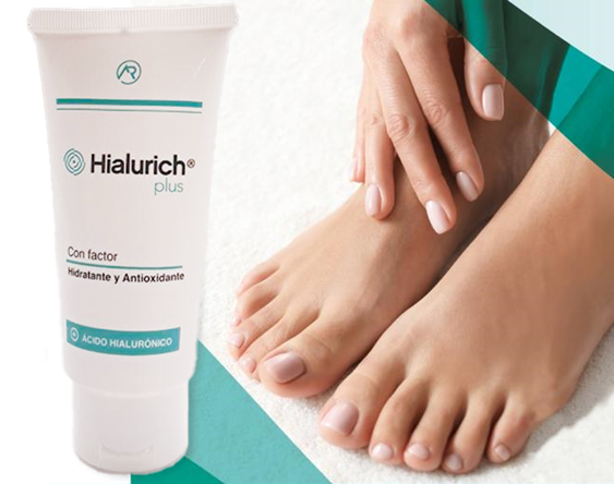 Hialurich Plus, ácido hialurónico especialmente diseñado para podología