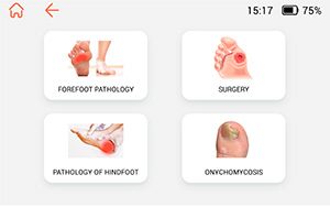 35 protocolos preestablecidos para terapias láser en tratamientos podológicos